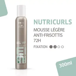 Wella Professionals EIMI Nutricurls Boost Bounce Mousse Définition de Boucles 300ml