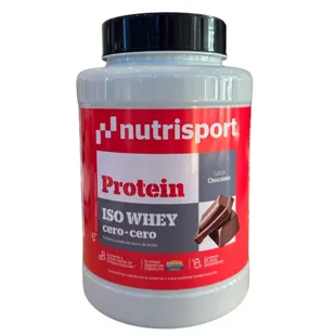 Nutrisport Iso Whey Zero Zero Chocolat 900 gr