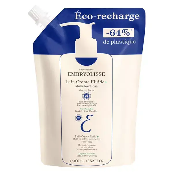 Embryolisse Lait-Crème Fluide+ Éco-Recharge 400ml