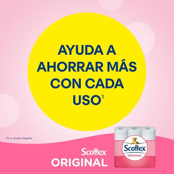 Scottex Original Toilet Paper 12 units