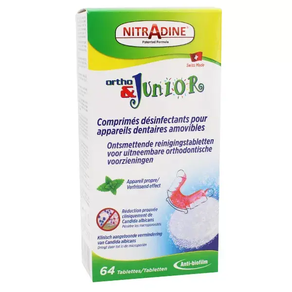 Nitradine Ortho & Junior 64 Effervescent Tablets