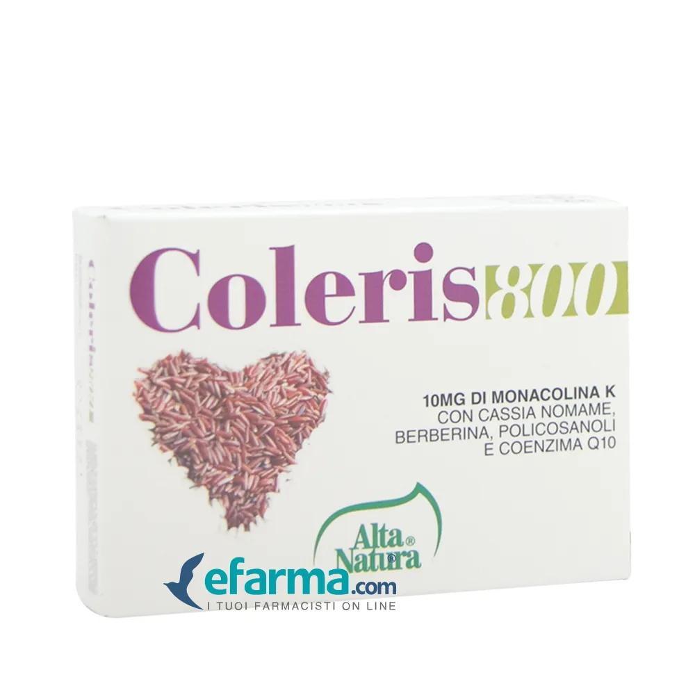 Alta Natura Coleris 800 Integratore Colesterolo 30 Compresse