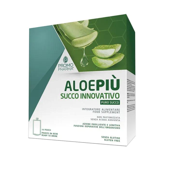 Aloepiù Aloe Vera Succo Puro Purificante e Rigenerante 10 Stick