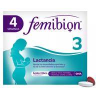 Femibion 3 Lactancia con Ácido Fólico 28 Cápsulas + 28 Comprimidos