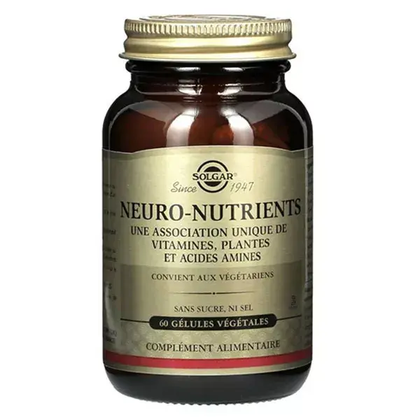 Solgar Neuro Nutrients 60 gélules végétales