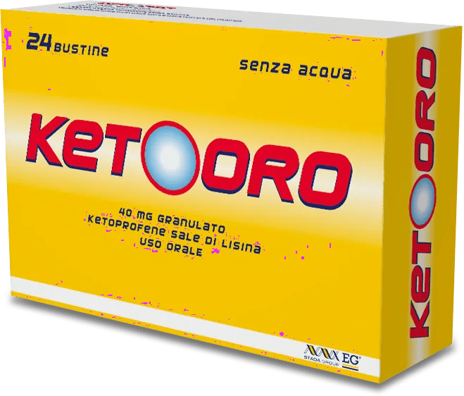 Ketooro 40 mg Granulato Uso Orale 24 Bustine Senza Acqua