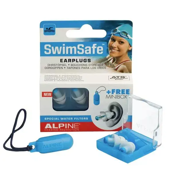 Tapones de Alpine para par de orejas SwimSafe 1