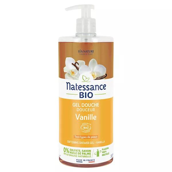 Natessance Gel de ducha frutal vainilla 1 L