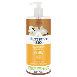 Natessance Gel Douche Vanille Fruitée 1L