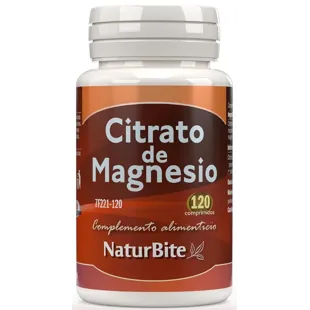 NaturBite Magnesium Citrate 120 Tablets
