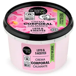 Organic Shop Indian Lotus Body Cream 250 ml