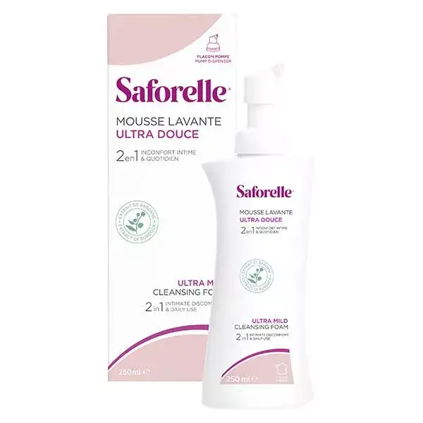 Saforelle Soin & Hygiène Mousse Lavante Ultra Douce 250ml