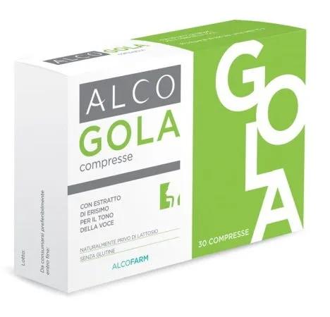 AlcoGola Integratore Per la Voce 30 Compresse