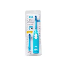 Brosse à Dents Electrique Enfant avec Recharge Bleu