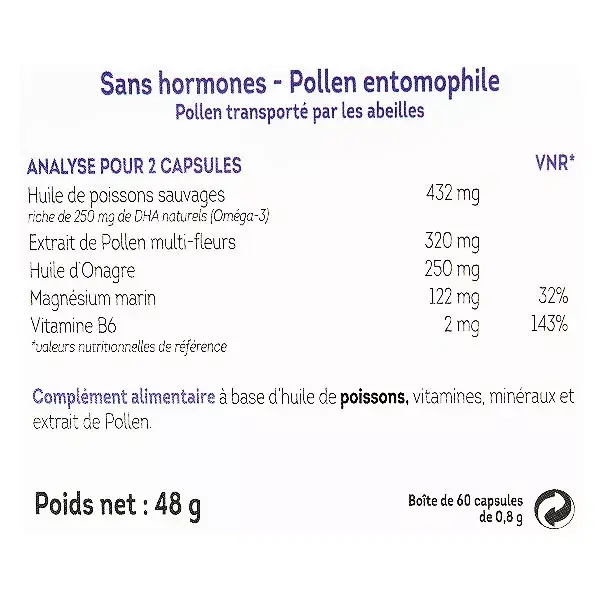 Léro Menopollen Integraore Alimentare 60 capsule