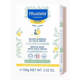 Mustela Cold Cream and Beeswax Soap Bar 100 gr
