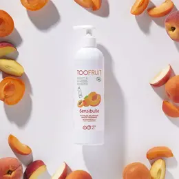 Toofruit Enfant Corps Sensibulle Gelée de Douche Abricot Pêche Bio 400ml