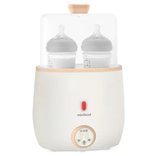 Miniland Warmy Twin Bottle Warmer and Sterilizer