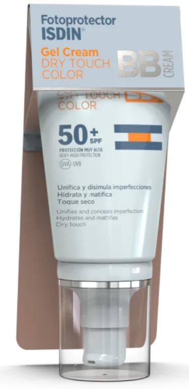 ISDIN Fotoprotector Gel-Creme Dry Touch Color 50 ml