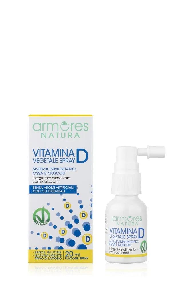 Armores Natura Vitamina D Vegetale Integratore Alimentare Spray 20 ml