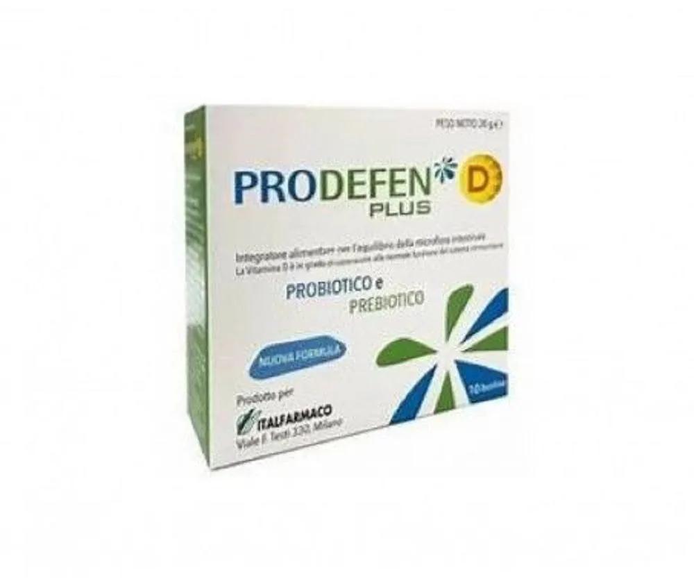 Prodefen D Plus Integratore per l’Equilibrio Intestinale e Difese Immunitarie 10 Bustine