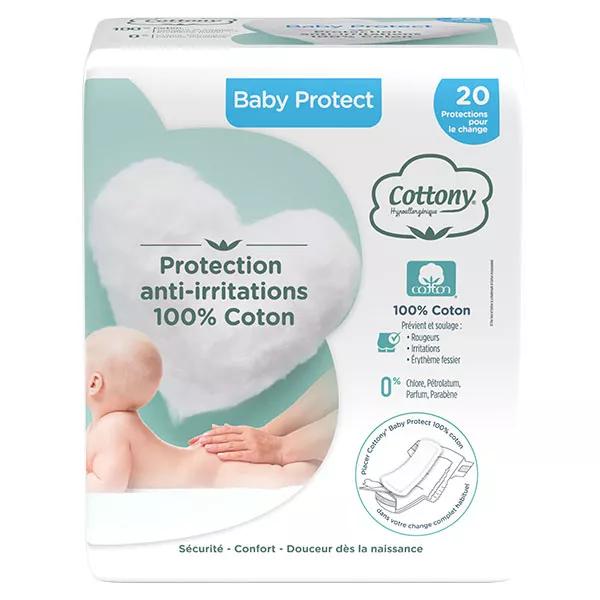 Cottony Baby Protect Protection 100% Coton 20 unités | Pas cher