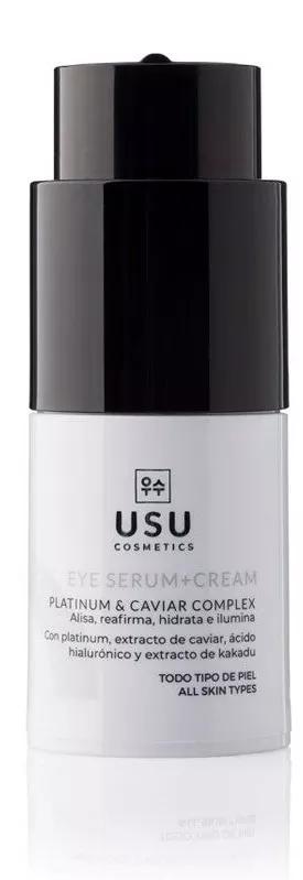 USU Cosmetics Contorno Olhos Platinum Sérum-Creme 15ml