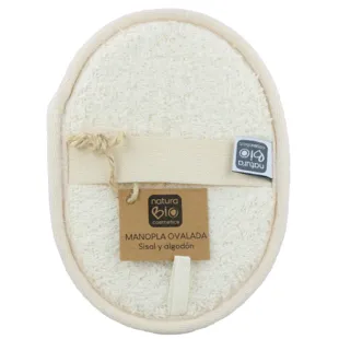 Naturabio Cosmetics Sisal and Cotton Oval Mitt