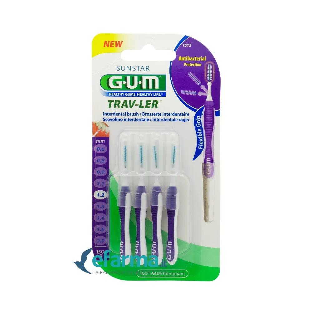 Gum Trav-ler 1512 Scovolini 1.2 mm 4 pezzi