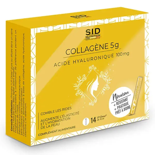 SID NUTRITION collagène Acide Hyaluronique 14 Lp dose