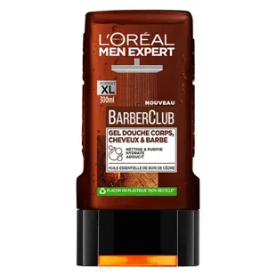 L'Oréal Men Expert BarberClub Gel Doccia Corpo Capelli e Barba 300ml