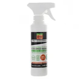 Cinq sur Cinq Traitement Environnement Anti Poux et Lentes Spray 250ml