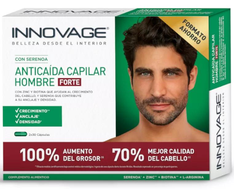 Innovage Anti-Queda de Cabelo para Homens 2x30 Comprimidos