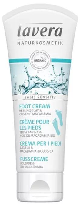 Lavera Crème Pieds Basis Sensitiv 75 ml