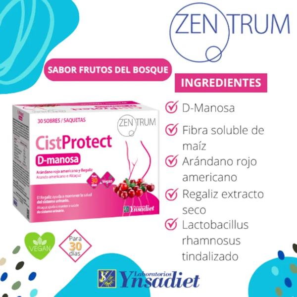 Ynsadiet Zentrum CistProtect D-Mannosio 30 buste