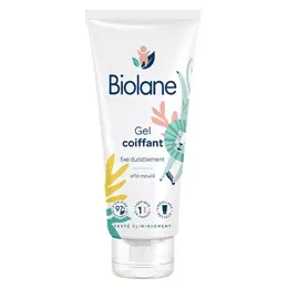 Biolane - Gel Cheveux Coiffant - Bébé - Fixe les Cheveux Fins - 100ml