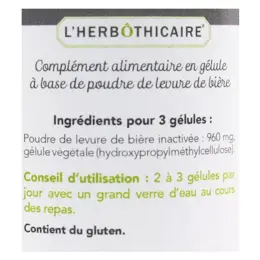 L'Herbôthicaire Levure de Bière 60 gélules