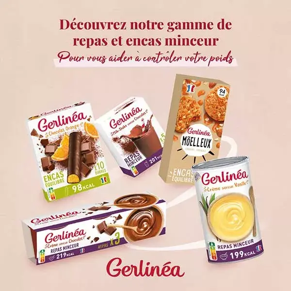 Gerlinea Slimming Meal Chocolate Cream 540g