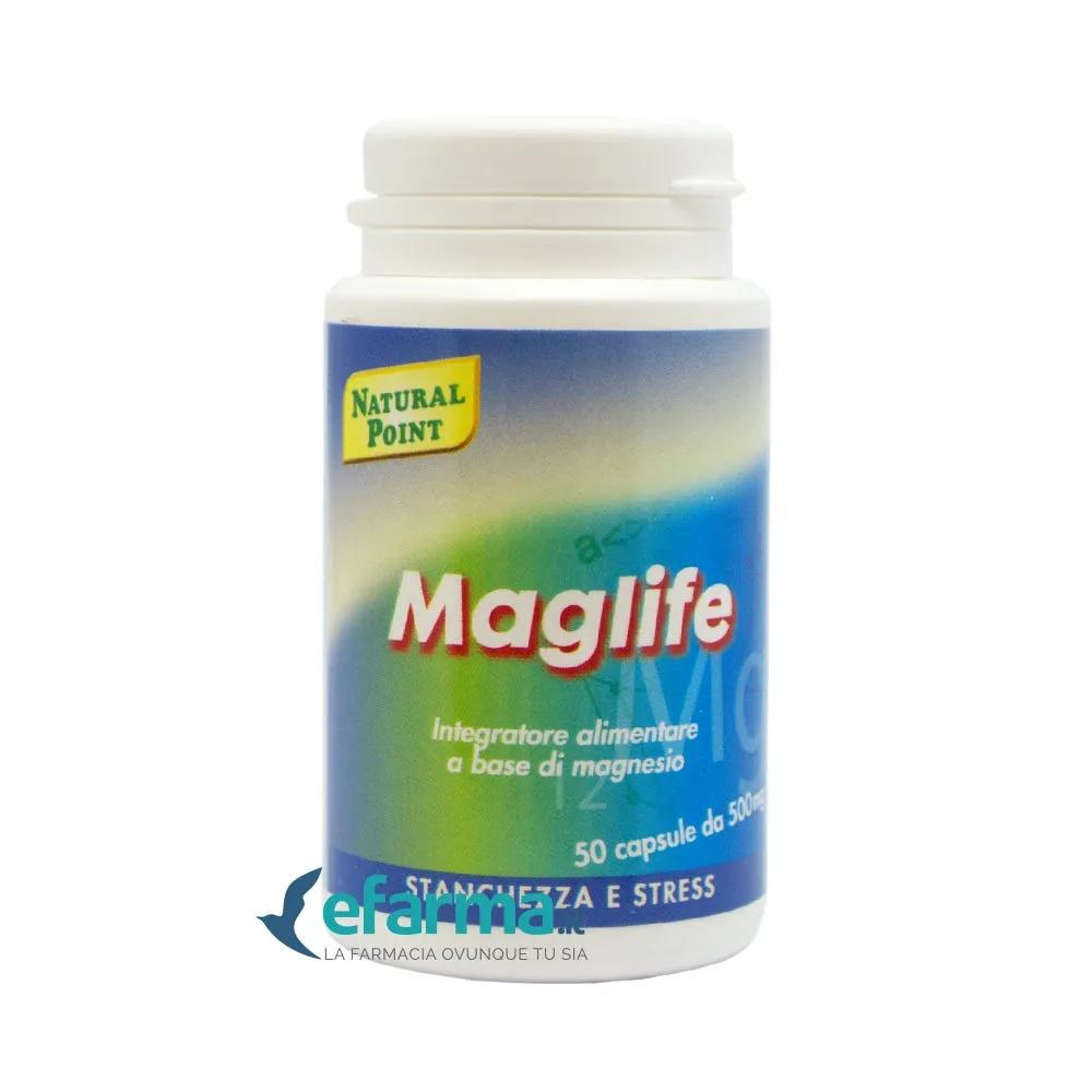 Natural Point Maglife Integratore di Magnesio 50 Capsule