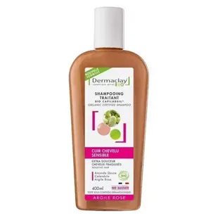 Capelli fragili Dermaclay Bio & sensibile - argilla Rose - shampoo 400ml