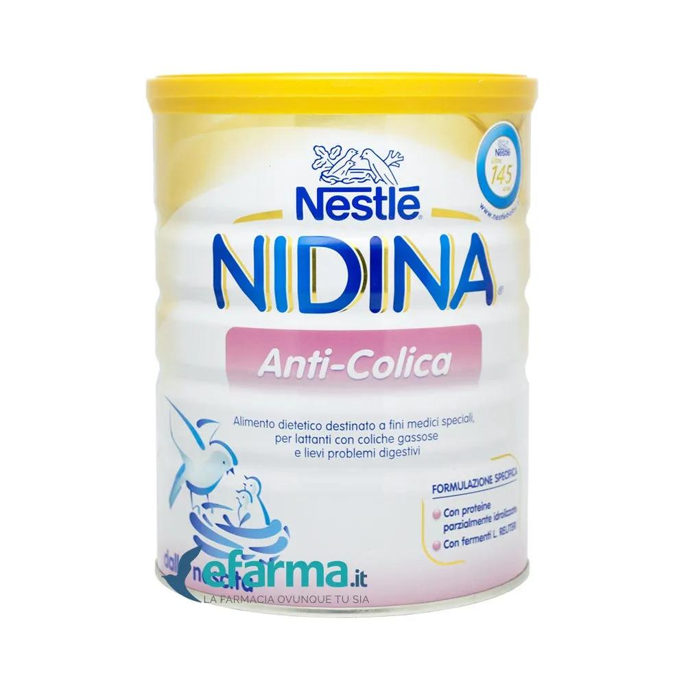 Nidina Anticolica Alimento Per Lattanti Con Coliche Gassose 800 g