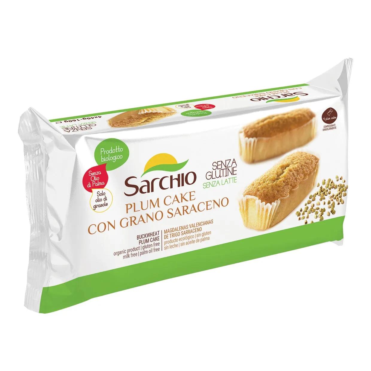 Sarchio Plum Cake al Grano Saraceno 160 g