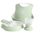 BabyBjörn 5-Piece Pastel Green Tableware Set with Bib