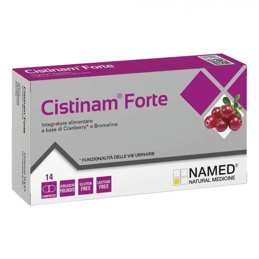 Named Cistinam Forte Integratore per la Funzionalità delle Vie Urinarie 14 Compresse