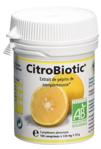Citrobiotic BIO Extracto de Semilla de Pomelo 100 Comprimidos