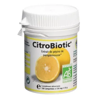 Citrobiotic BIO Grapefruit Seed Extract 100 Tablets