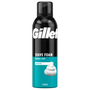 Gillette Classic Espuma Afeitar Hombre Piel Sensible 200 ml