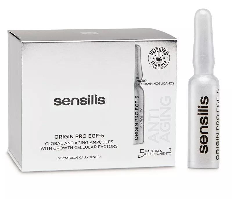 Sensilis Origin Pro Ampollas Anti-Edad EGF-5 30 Uds x 1,5 ml