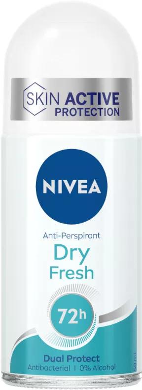 Nivea Fresh Comfort Desodorizante Roll-On sem alumínio 48 h