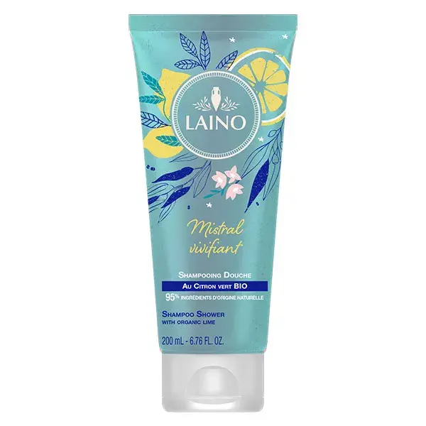Laino Ambiances Méditerranéennes Organic Lime Shower Shampoo 200ml